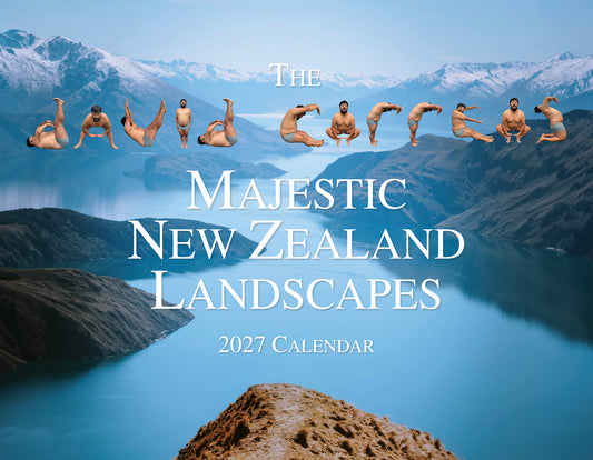 The David Correos Majestic New Zealand Landscapes 2027 Calendar